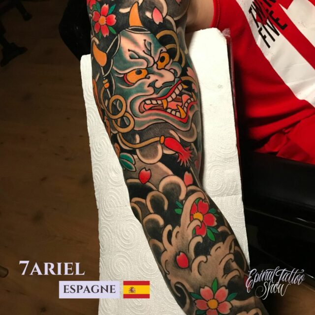 7ariel - Red kirin tattoo - España - 1