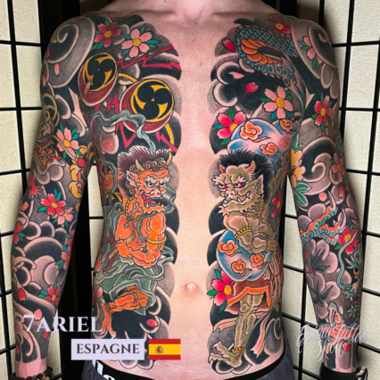 7ariel - Red kirin tattoo - España - 3