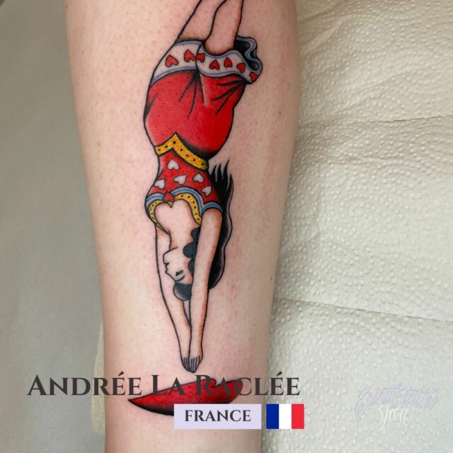 Andrée La Raclée - See You Soon Tattoo- France 1