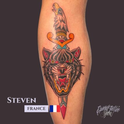 Steven - Peste Noire Tattoo Workshop - France - 2