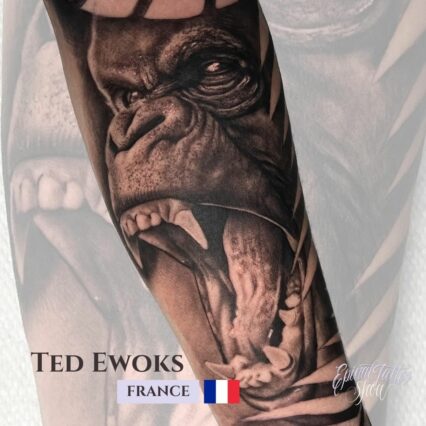 Ted Ewoks - LM Tattoo Street Shop - France2