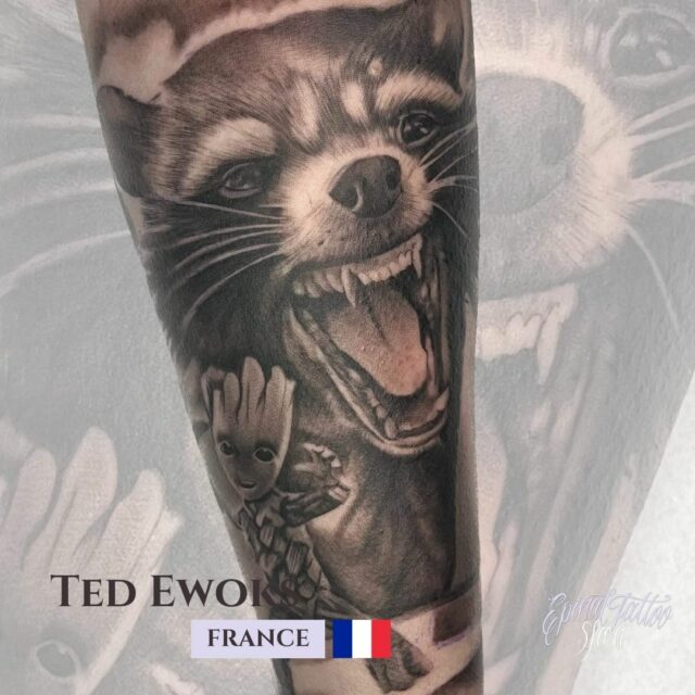 Ted Ewoks - LM Tattoo Street Shop - France3