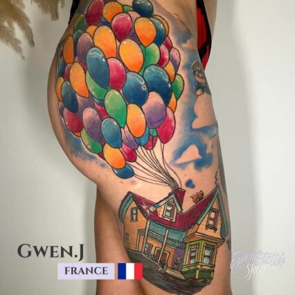 Gwen.J - Le Sanctuaire Tattoo - France - 2