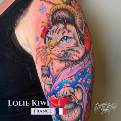 Lolie Kiwi - Le Bûcher Tatouage - France (2)