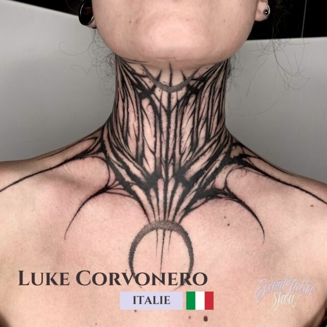 Luke Corvonero - Fat Cat tattoo - italie - 1