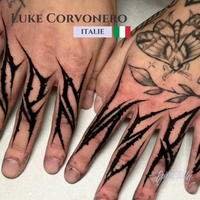 Luke Corvonero - Fat Cat tattoo - italie - 2