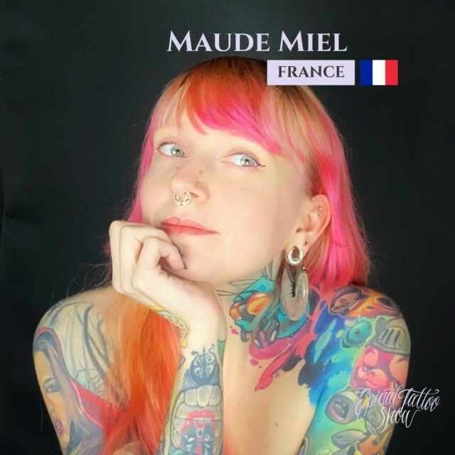 Maude Miel - Les Chaussettes Tattoo Club - France - 1