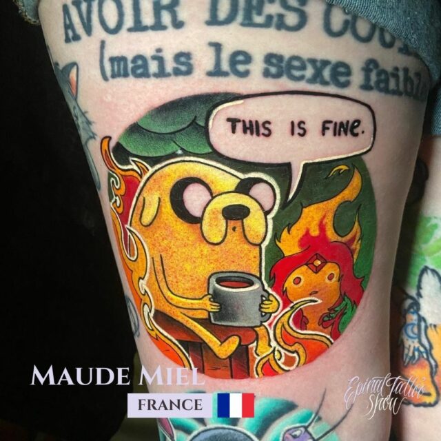 Maude Miel - Les Chaussettes Tattoo Club - France - 4