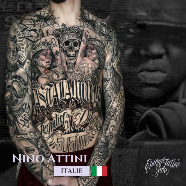 Nino Attini - Schizzo Tattoo - Italie - 1