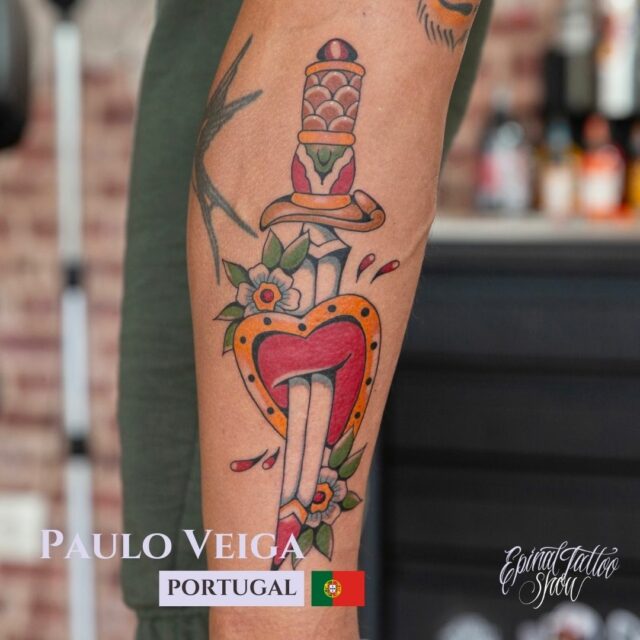 Paulo Veiga - Wil Heart Tattoo Parlour - Portugal - 1