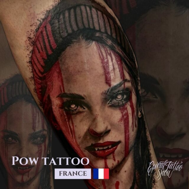 Pow tattoo - Art is ink - France - 2