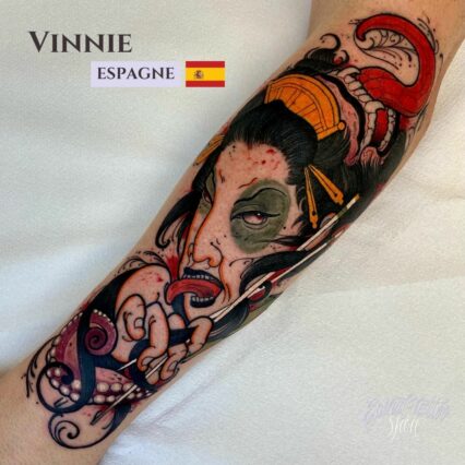 Vinnie - La Golondrina Negra tattoo - España - 1