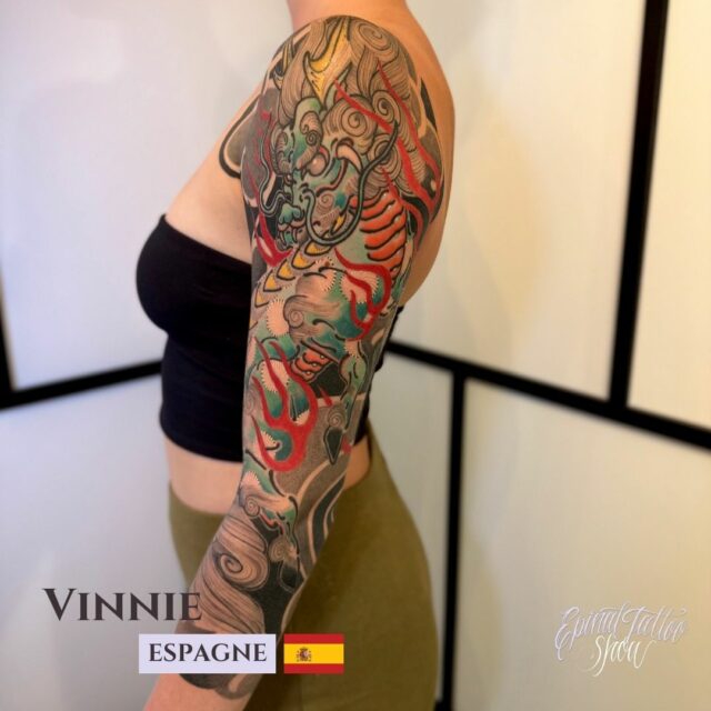 Vinnie - La Golondrina Negra tattoo - España - 3