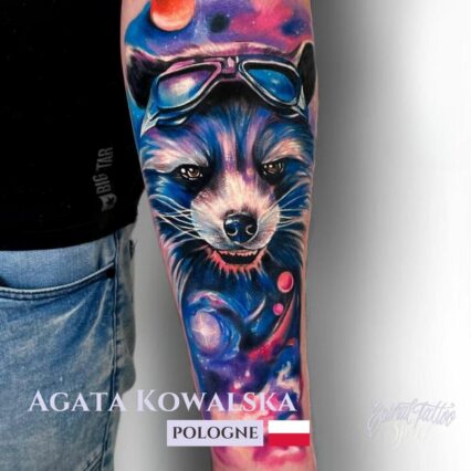 Agata Kowalska - Phoenix Rising Tattoo - Pologne