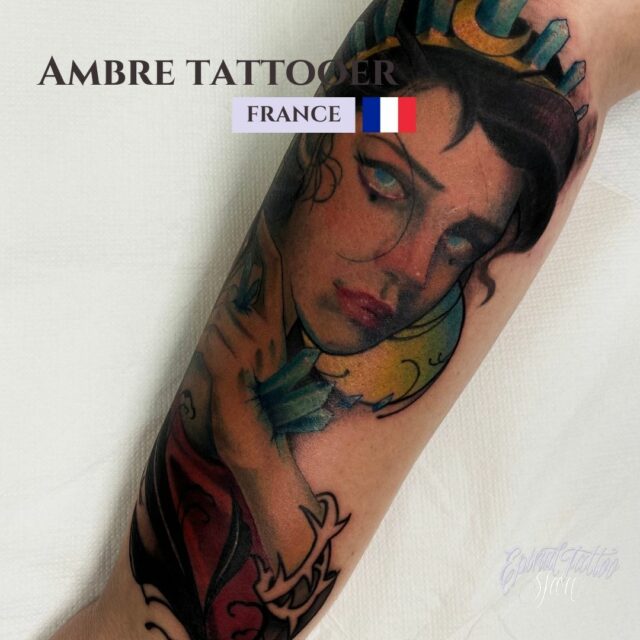 Ambre tattooer - Opvs Nigrvm - France