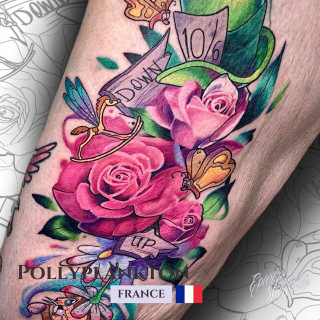 Pollyplankton -Mao_ink tattoo Shop - France