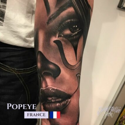 Popeye - Dimitri tatouage - France