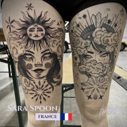 Sara Spoon - Carbone tattoo - France - 1