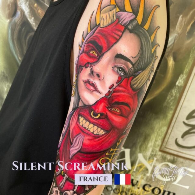 Silent Screamink - Fred Ink tattoo - france