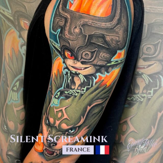 Silent Screamink - Fred Ink tattoo - france copie