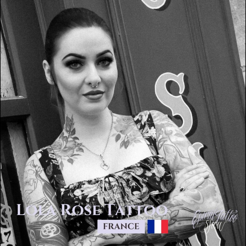  Artistes Tatoueurs | Lola Rose Tattoo | Épinal Tattoo Show 2024